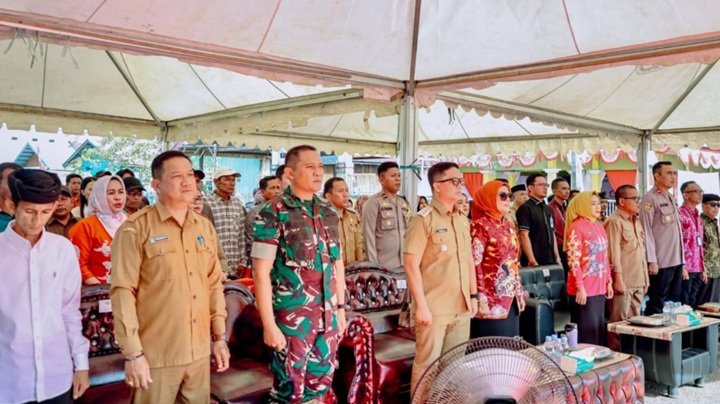 Bupati Tana Tidung Resmikan Koperasi Desa Merah Putih di Sepala Dalung