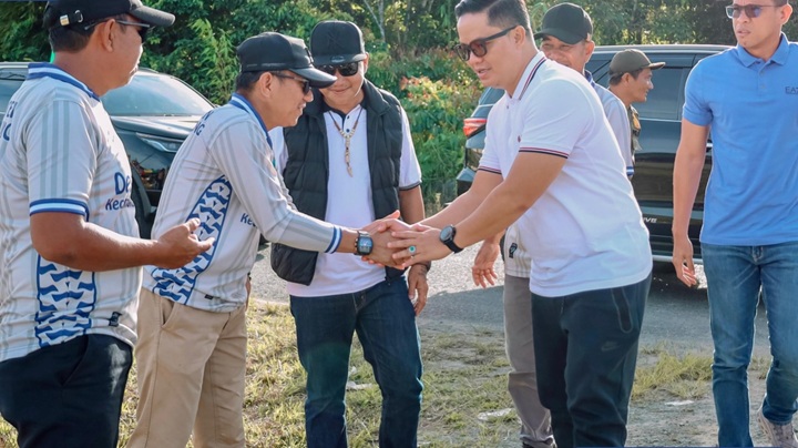 Bupati Tana Tidung Resmikan Lapangan Futsal Sesayap dan Buka Turnamen Se