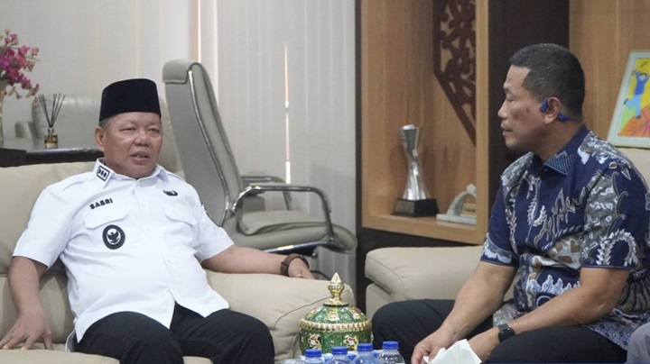 Wakil Bupati Tana Tidung Terima Kunjungan Direktur Informasi dan Edukasi BNN RI