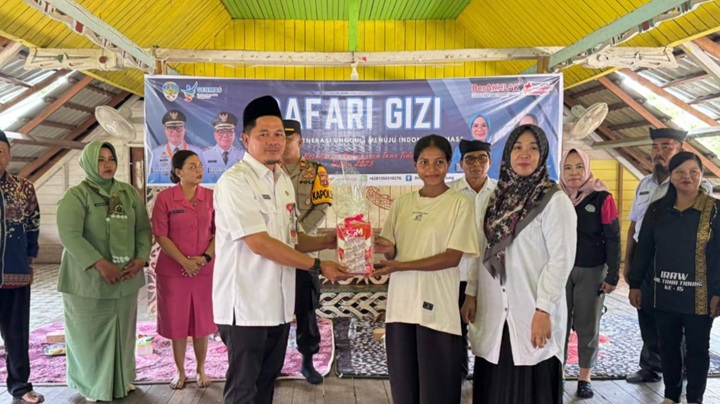 Pemkab Tana Tidung Gelar Safari Gizi di Kecamatan Sesayap Hilir