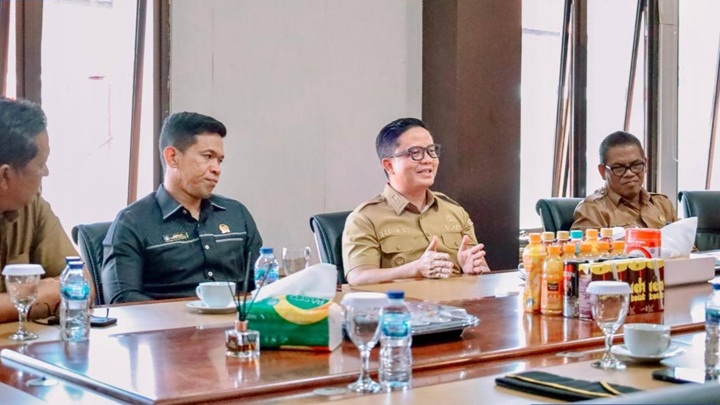 Bupati Tana Tidung Terima Kunjungan PLt Kajati Kaltara, Bahas Pembentukan Kejaksaan Negeri