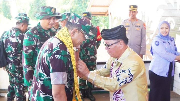 Kunjungan Tim Wasev TMMD ke-126 di Tana Tidung