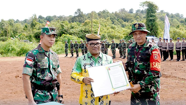 TMMD ke-126 Kodim 0914/Tana Tidung Resmi Ditutup, Wujud Sinergi TNI, Pemerintah, dan Masyarakat