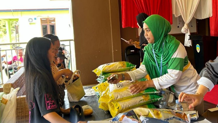 Gerakan Pangan Murah Digelar di Desa Kapuak, Muruk Rian