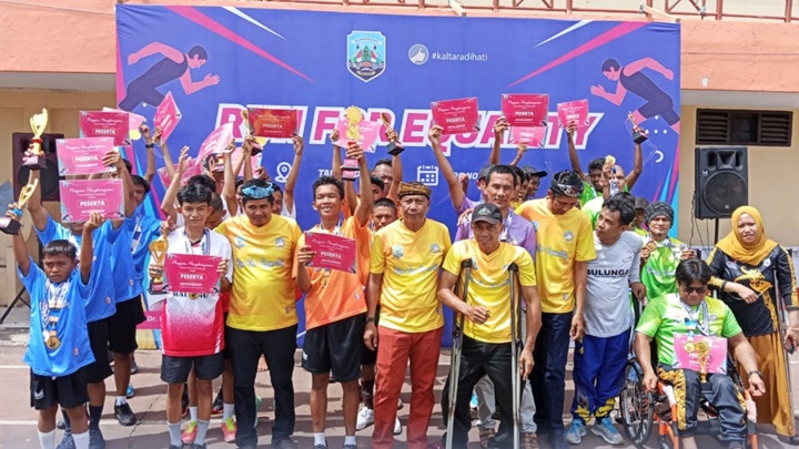 NPCI Tana Tidung Raih Prestasi pada Ajang Run for Equality HUT ke-13