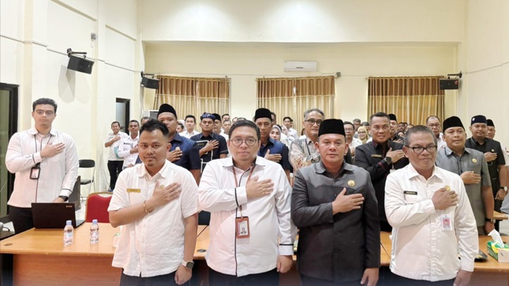 Pemkab Tana Tidung dan KPK Gelar Rapat Koordinasi Monitoring dan Evaluasi Pencegahan Korupsi