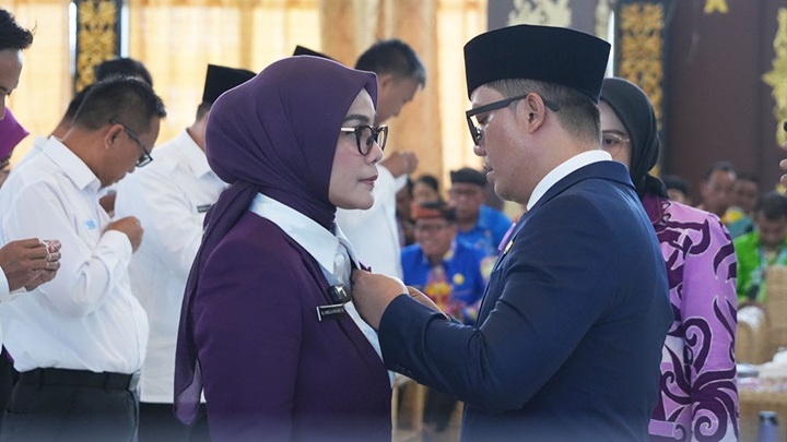 Bupati Tana Tidung Lantik Ketua TP Posyandu Kabupaten, Kecamatan, dan Desa se-Kabupaten Tana Tidung