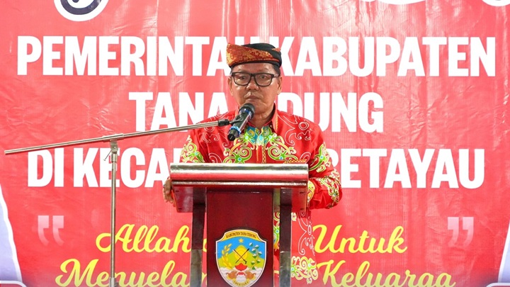 Wakil Bupati Tana Tidung Hadiri Safari Natal Pemkab di Kecamatan Betayau