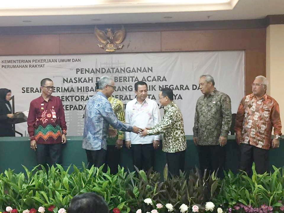 Pemkab Tana Tidung Terima Hibah BMN dari Dirjen Cipta Karya