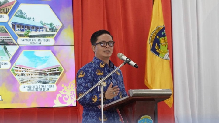 Bupati Tana Tidung Resmi Buka Launching Program Sekolah Unggulan Masuk Desa (SUMD)