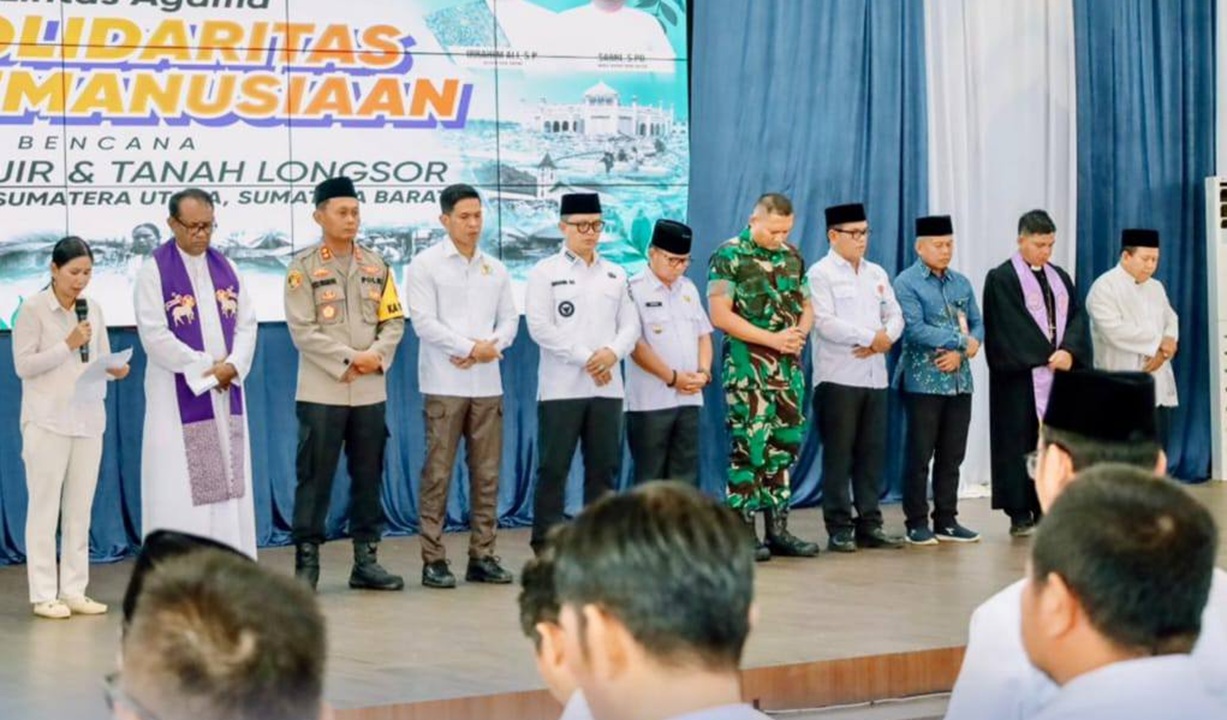 Doa Lintas Agama Solidaritas Kemanusiaan Atas Bencana Banjir & Tanah Longsor