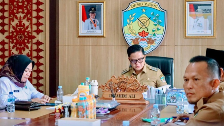 Bupati Tana Tidung Gelar Audiensi Pembentukan BNNK Tana Tidung