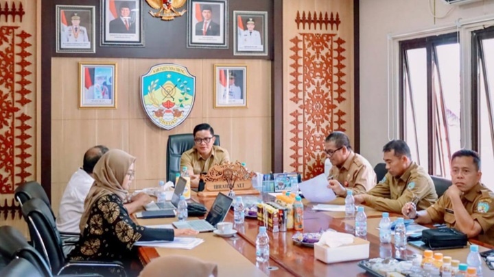Bupati Tana Tidung Gelar Audiensi dan Koordinasi Project Boundary Karbon Biru Mangrove M4CR