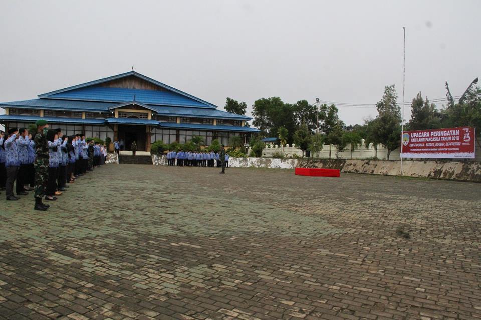Upacara "Memperingati Hari Lahir Pancasila"