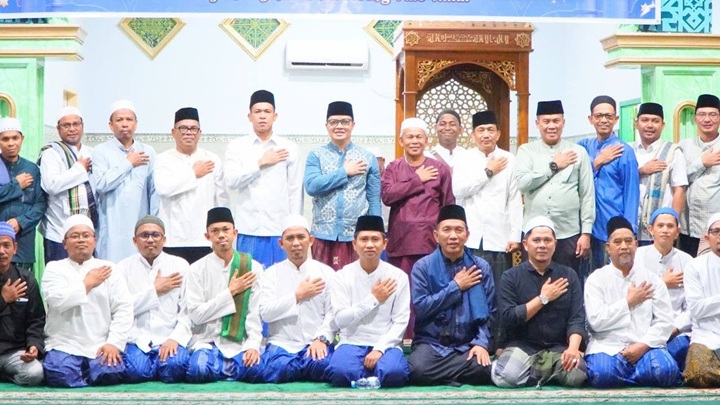 Safari Ramadhan Pemkab Tana Tidung di Masjid Aljihad