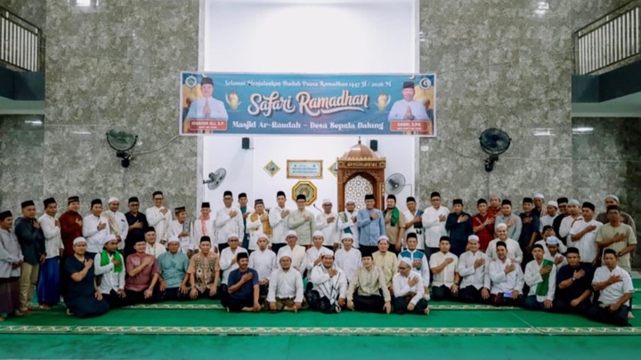 Safari Ramadhan ke-5 Pemkab Tana Tidung Digelar di Masjid Arraudah Desa Sepala Dalung