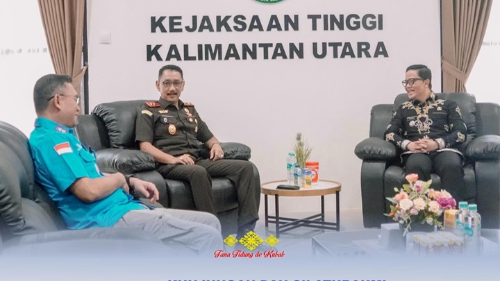 Bupati Tana Tidung Jalin Silaturahmi dan Perkuat Sinergi dengan Kajati Kalimantan Utara