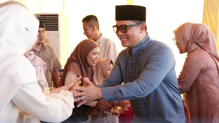 Bupati Tana Tidung Gelar Open House Idulfitri, Pererat Silaturahmi dengan Masyarakat