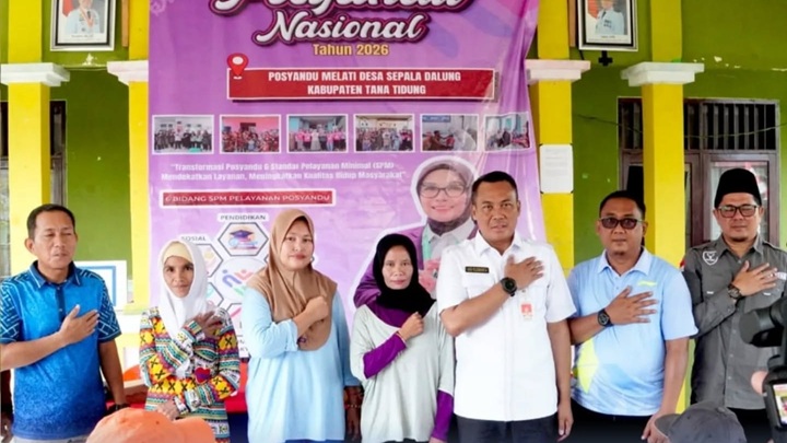 Pemkab Tana Tidung Perkuat Peran Posyandu melalui Pembinaan SPM dan Peringatan Hari Posyandu Nasional 2026