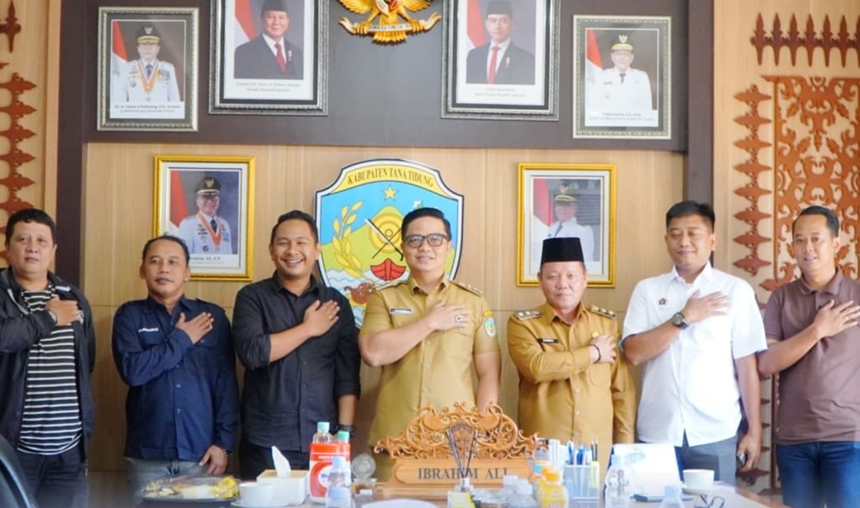 Kunjungan dan Silaturahmi SIWO PWI Kalimantan Utara