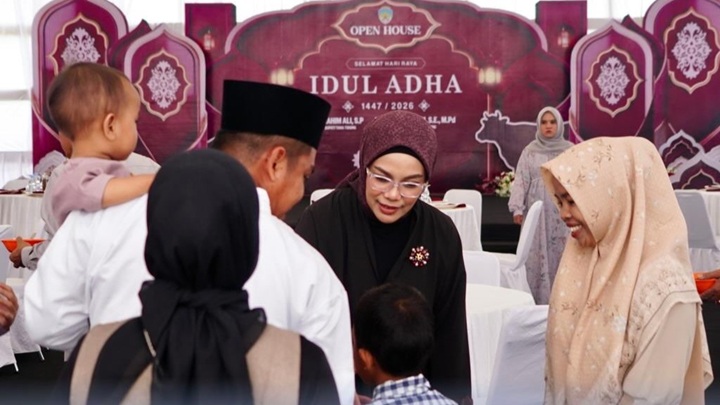 Bupati Tana Tidung Gelar Open House Iduladha 1447 Hijriah, Pererat Silaturahmi dengan Masyarakat
