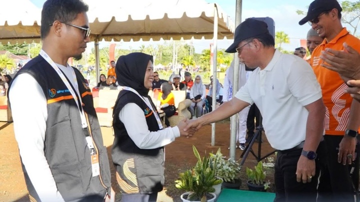 Wakil Bupati Tana Tidung Canangkan Pelaksanaan Sensus Ekonomi 2026 di RTH H. Joesoef Abdullah
