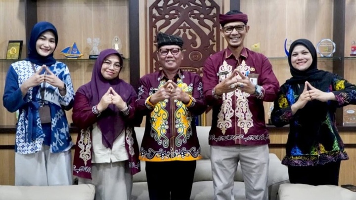 Wakil Bupati Tana Tidung Terima Kunjungan Kepala BPS Bahas Persiapan Sensus Ekonomi 2026