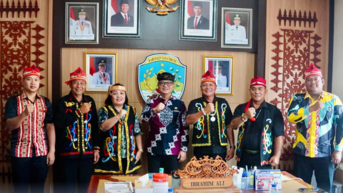 Bupati Tana Tidung Terima Audiensi Persekutuan Dayak Lundayeh, Dukung Pelaksanaan Musyawarah Besar