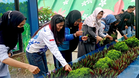 Pemkab Tana Tidung Gelar Gerakan Nasional Indonesia ASRI di Pelabuhan Keramat Desa Limbu Sedulun