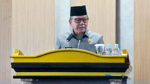 Wakil Bupati Tana Tidung Sampaikan Nota Penjelasan Raperda Pertanggungjawaban Pelaksanaan APBD 2025 pada Rapat Paripurna DPRD