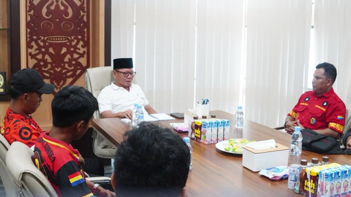 Wakil Bupati Terima Silaturahmi Tameng Adat Borneo, Perkuat Sinergi Pelestarian Budaya di Tana Tidung