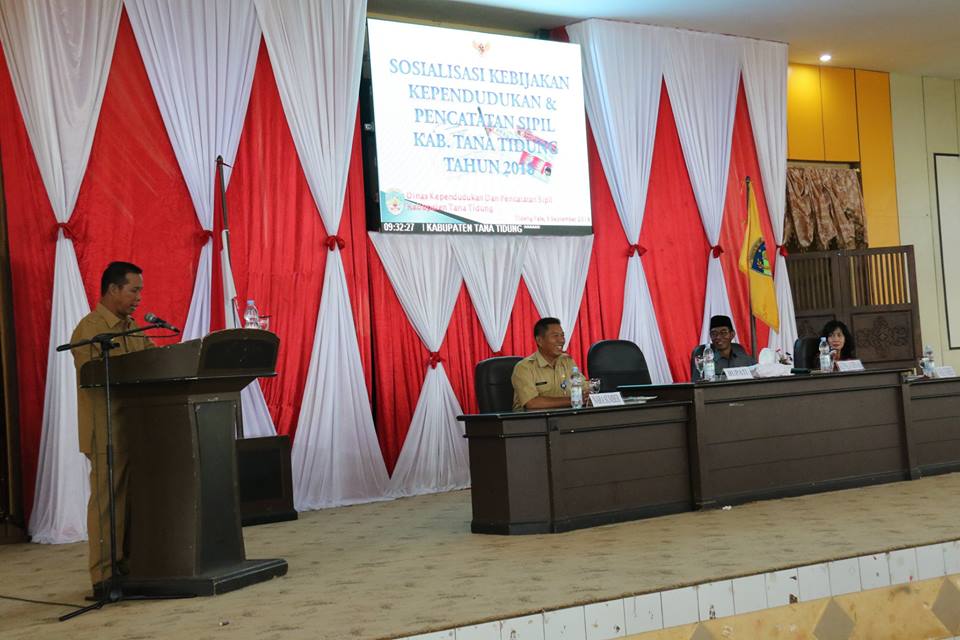 Sosialisasi Kebijakan Kependudukan dan Pencatatan Sipil KTT