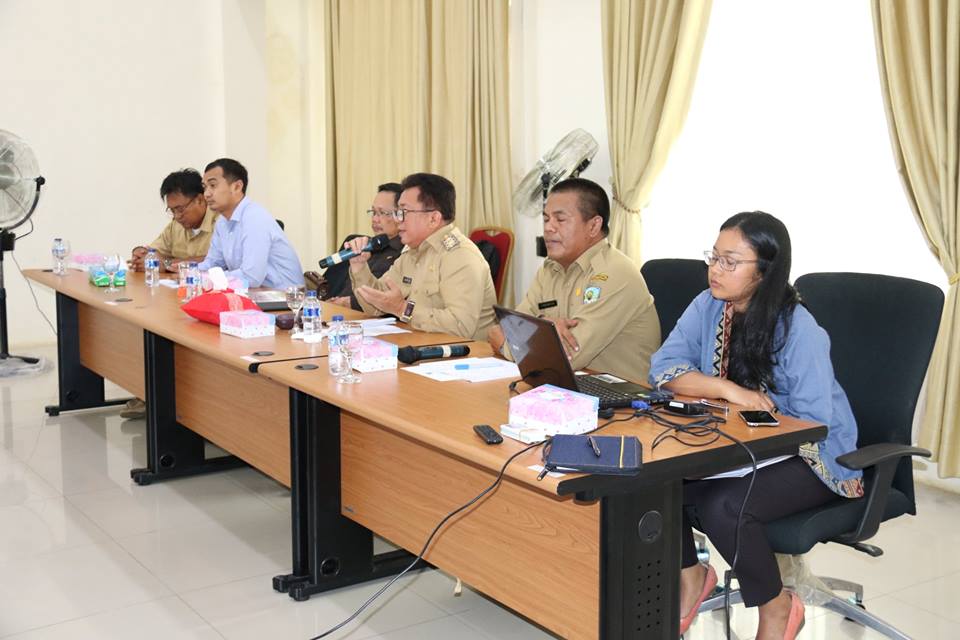Wabub Pimpin Rapat pelaksanaan Pemeriksaan dengan tujuan tertentu atas Manajemen Aset oleh BPK RI