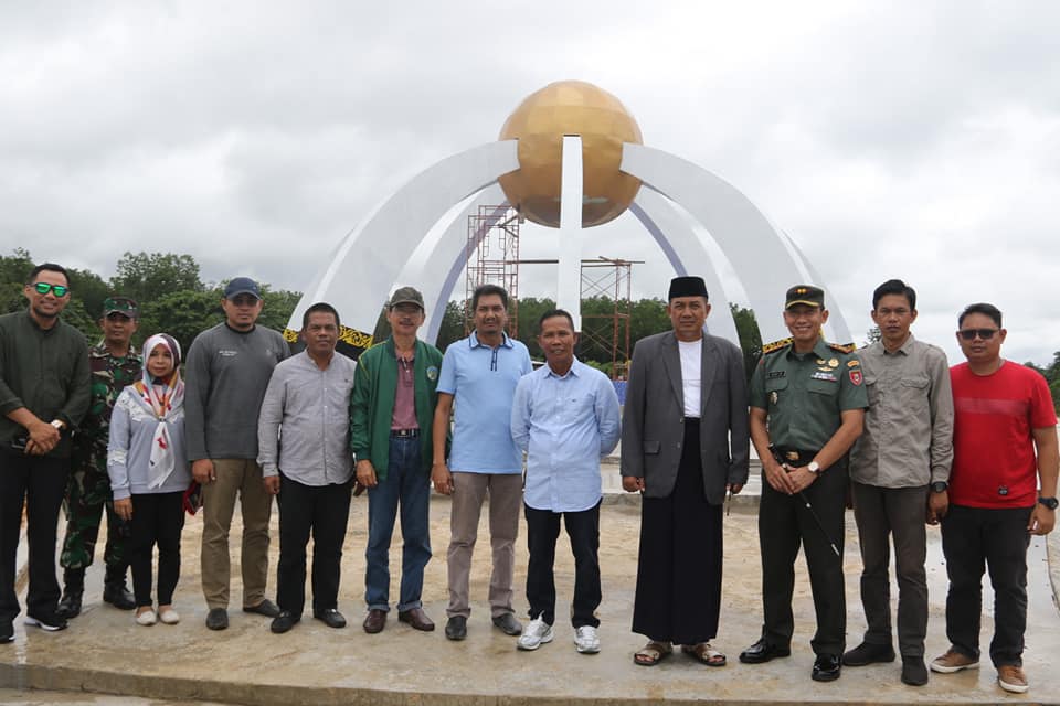 Bupati Tinjau Pembangunan Sejumlah Infrastruktur di Kabupaten Tana Tidung