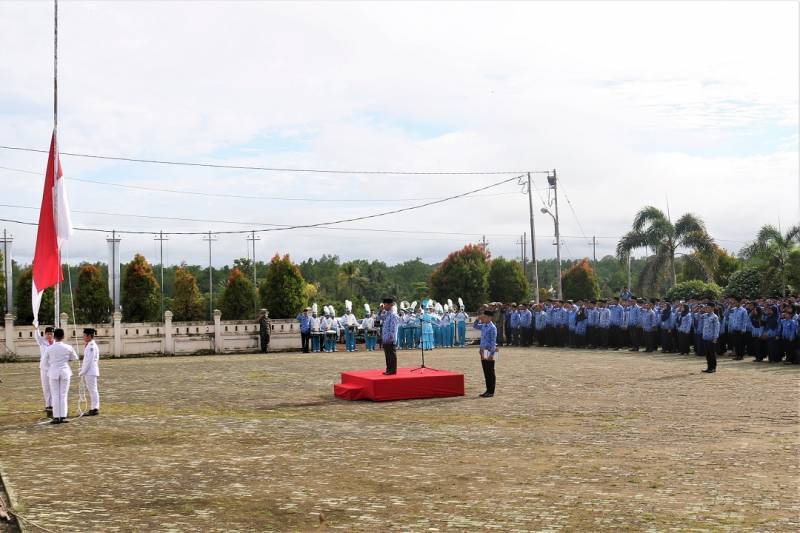 Apel Bersama Seluruh ASN Di Lingkungan Pemkab Tana Tidung Memperingati Hari Otonomi Daerah dan Hardiknas Tahun 2019