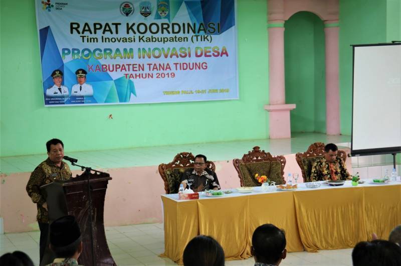 Rapat Koordinasi Tim Inovasi Kabupaten (TIK) Program Inovasi Desa KTT 2019