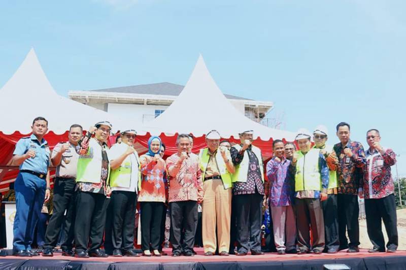 GROUND BREAKING PEMBANGUNAN GEDUNG MESS BPK PERWAKILAN PROVINSI KALIMANTAN UTARA