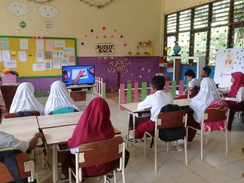 Terbatas Akses Internet, SDN 019 Tana Tidung Tetap Terapkan Teknologi dalam Pembelajaran