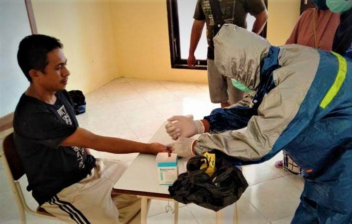 Giat Gugus Tugas Percepatan Penanganan Covid-19 Hari Sabtu
