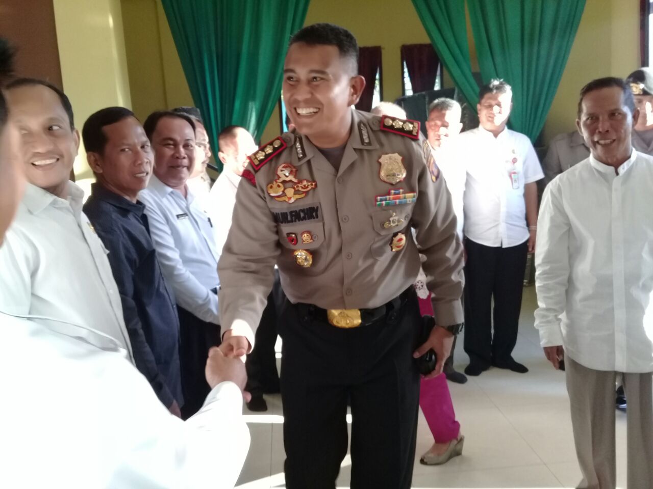 Silaturahmi Kapolres Bulungan ke KTT
