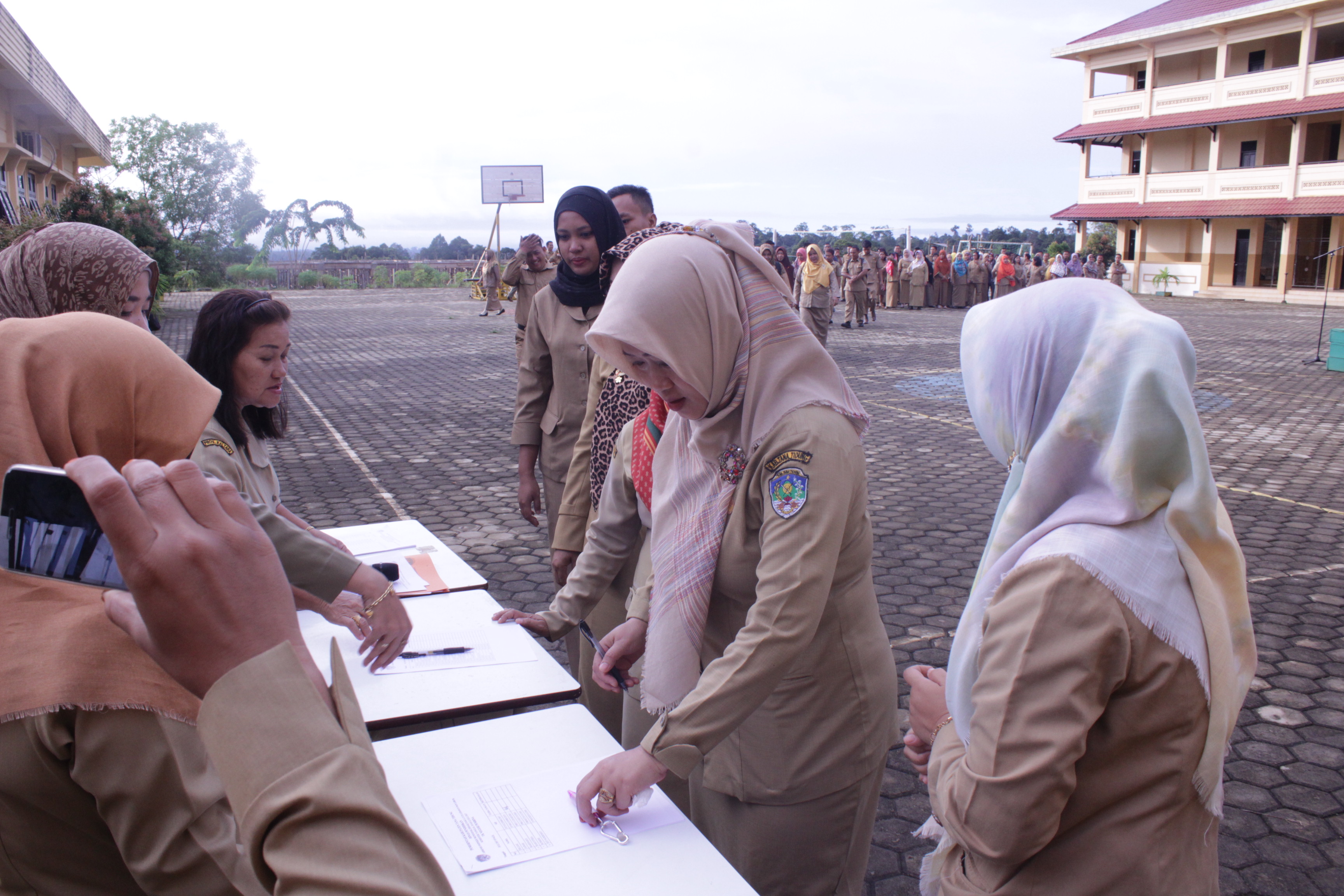 Sidak Guru dihari Pertama Masuk Sekolah