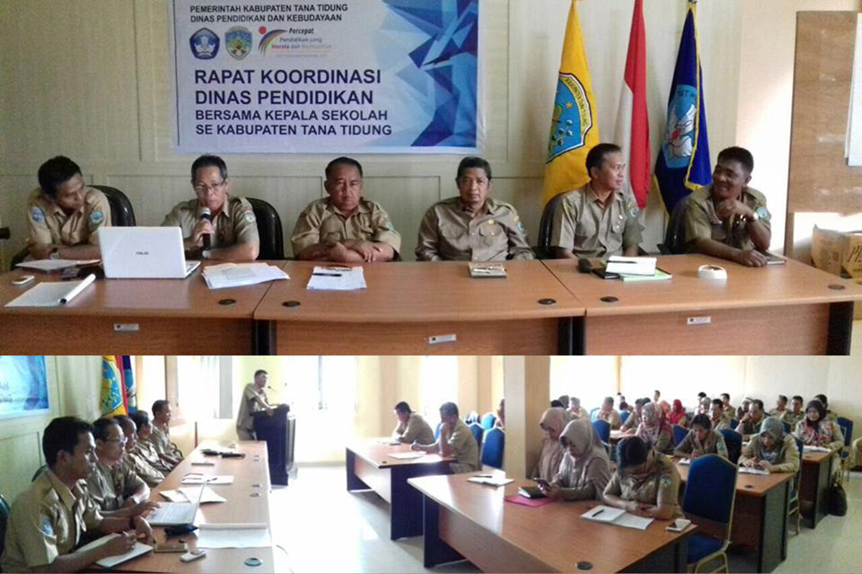 Dinas Pendidikan Gelar "Rakor bersama Kepala Sekolah"