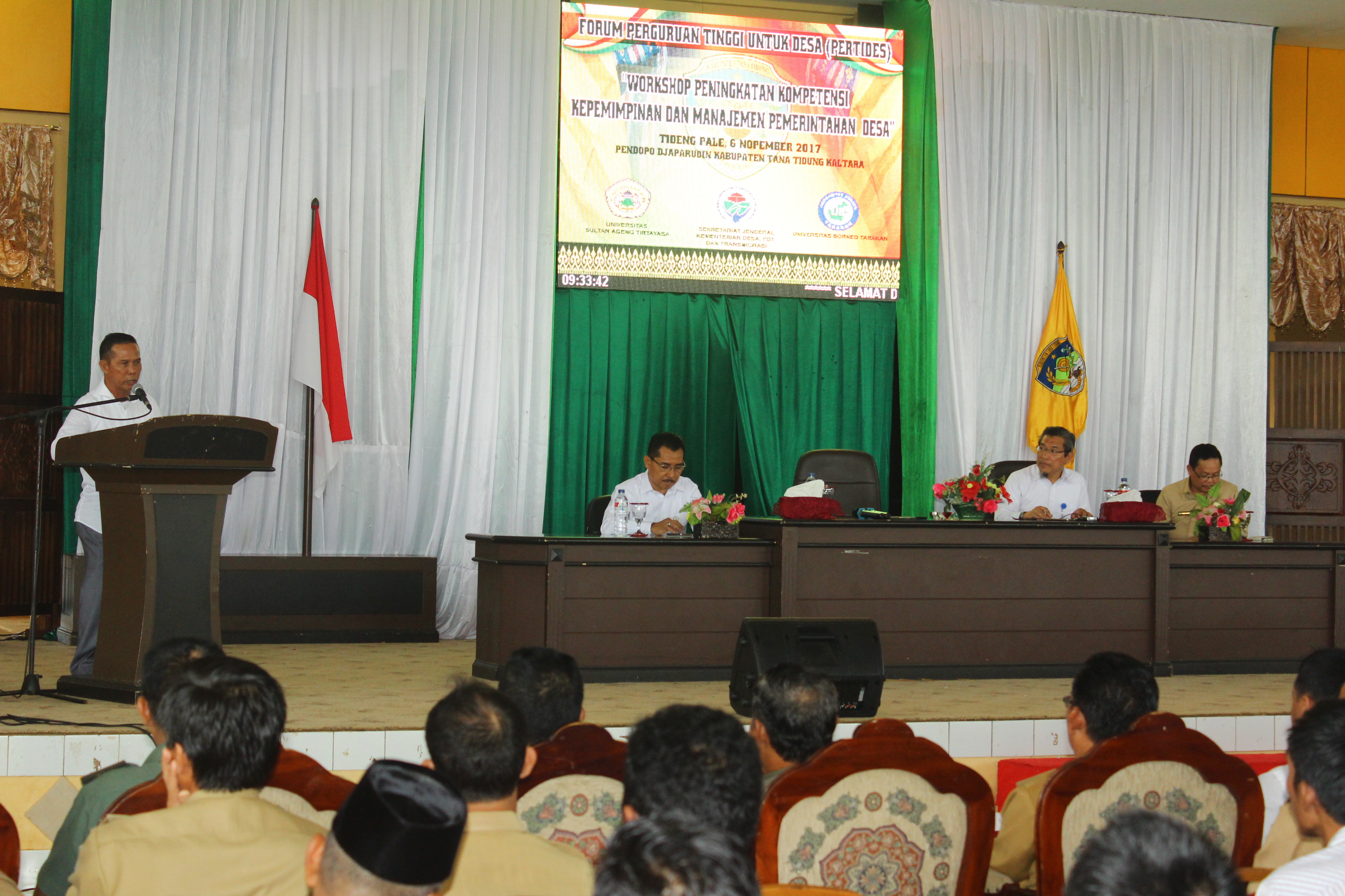 WORKSHOP "PENINGKATAN KOMPETENSI KEPEMIMPINAN DAN MANAJEMEN PEMERINTAHAN DESA"
