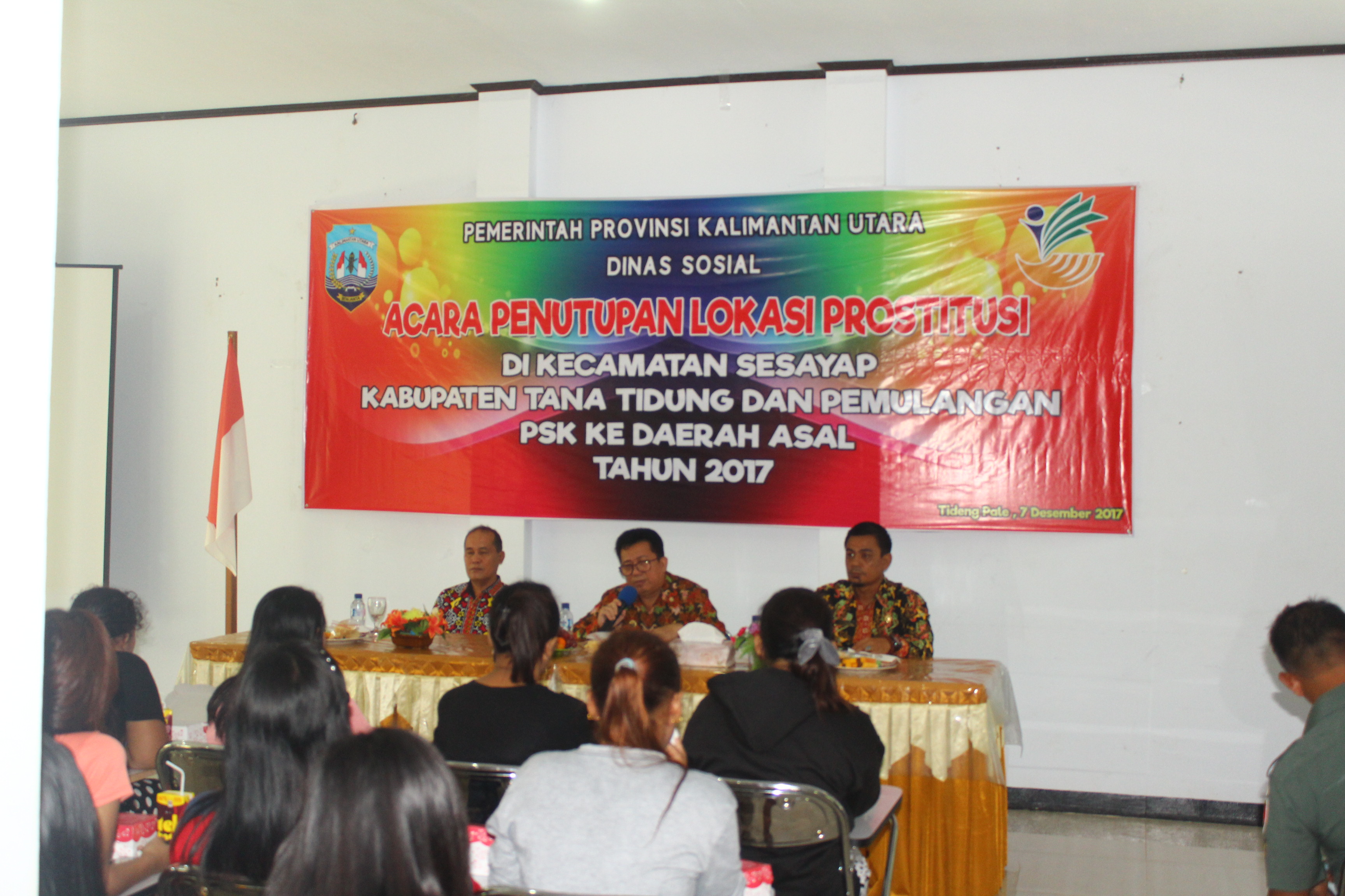 Acara Penutupan Lokasi Prostitusi di KTT
