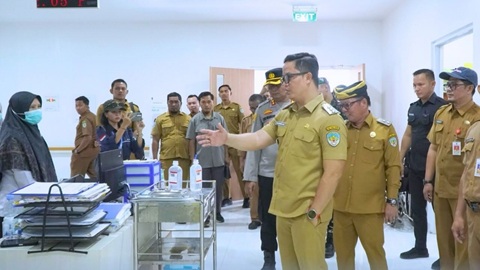 Bupati Tana Tidung Tinjau Gedung PHTC RSUD Akhmad Berahim, Pastikan Fasilitas Kesehatan Berjalan Optimal